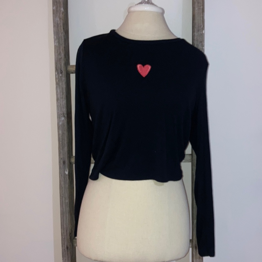 Wild Fable Long Sleeve Crop Top